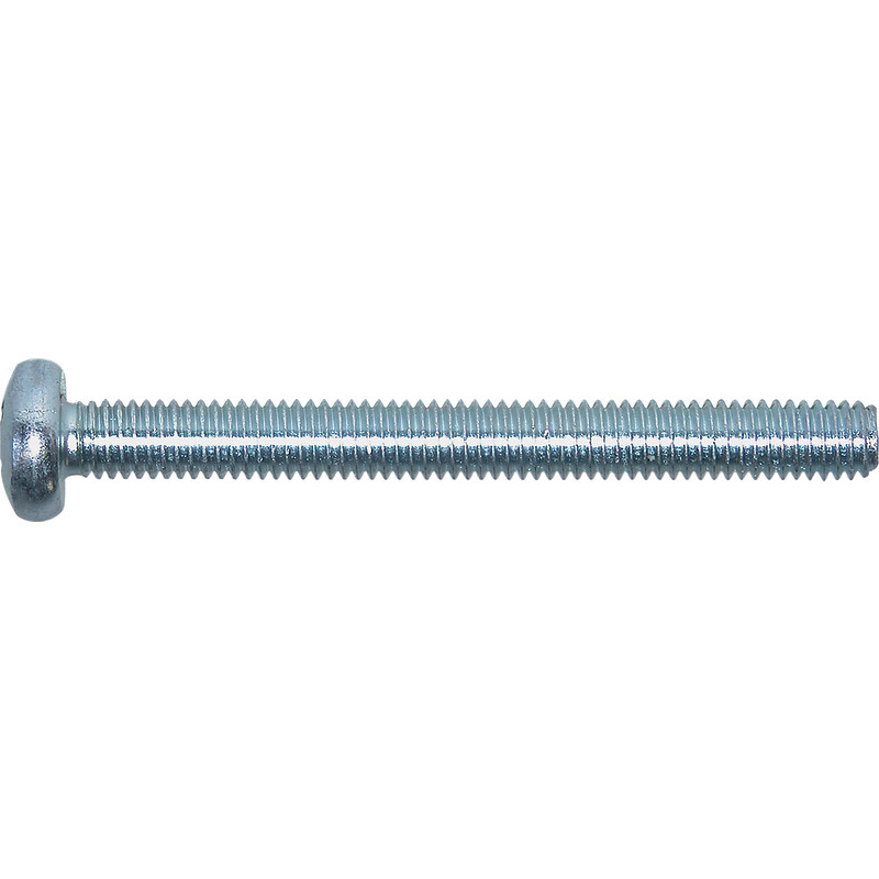 Maskinskrue M6 x 30 mm, FZB, PZ, PAN, 8 stk.