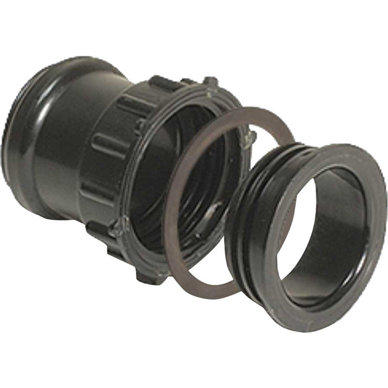 Lauridsen påboringsstuds 50mm, PVC t/gulvafl