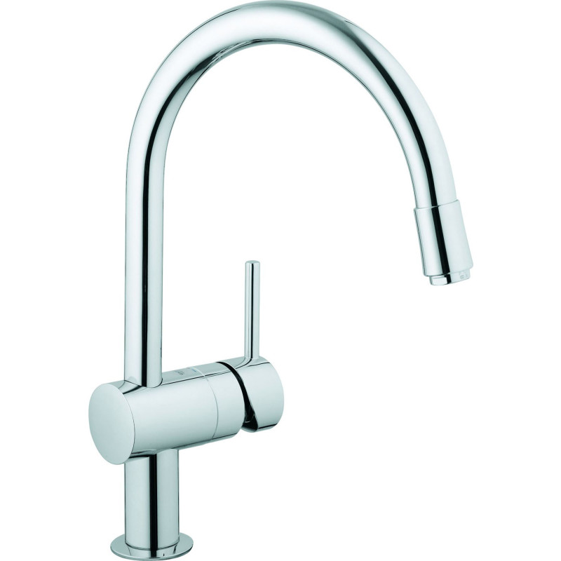 Grohe Minta køk.bat. M.udtræk - med C-tud. 1-grebs. fork. 32918 000 32918000