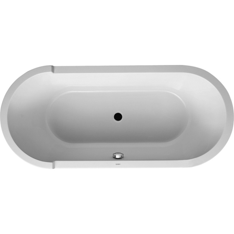 Duravit Starck badekar 180x80 cm, hvid
