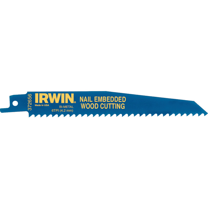 Irwin bajonetsavklinger, 150 mm, til træ med søm, 5 stk