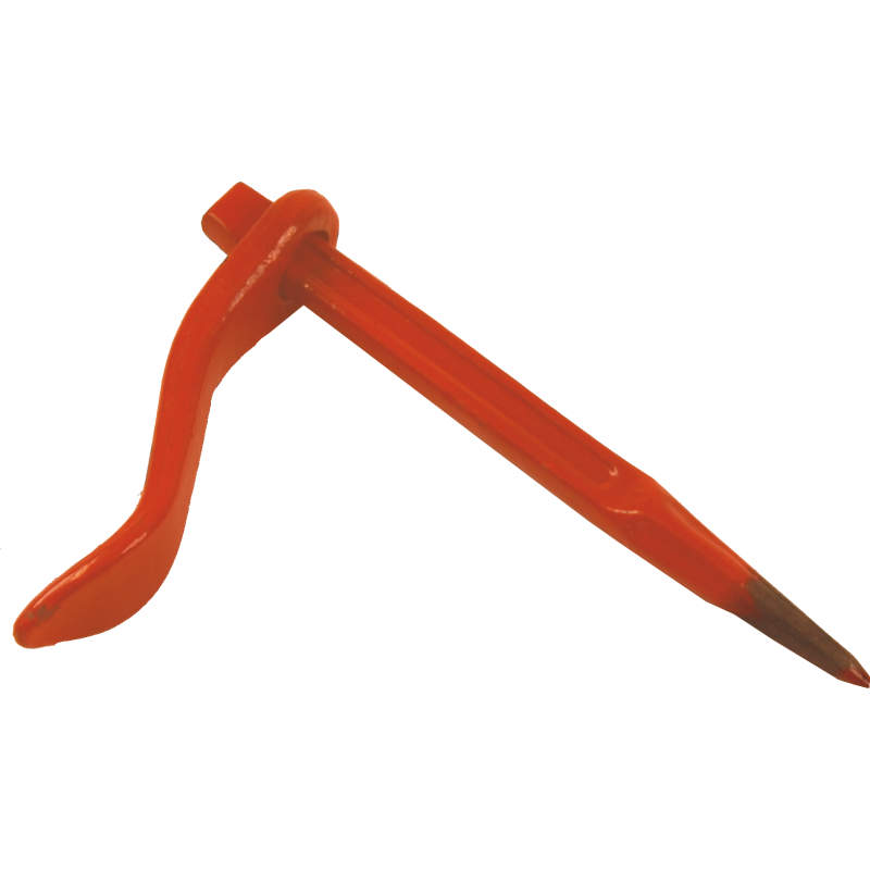 SPREHN pudsehage 150 mm, orange malet