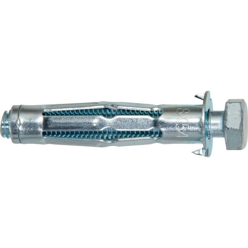 Fischer hulrum metaldybel HM 8x54mm med 6-kant skrue - 50stk