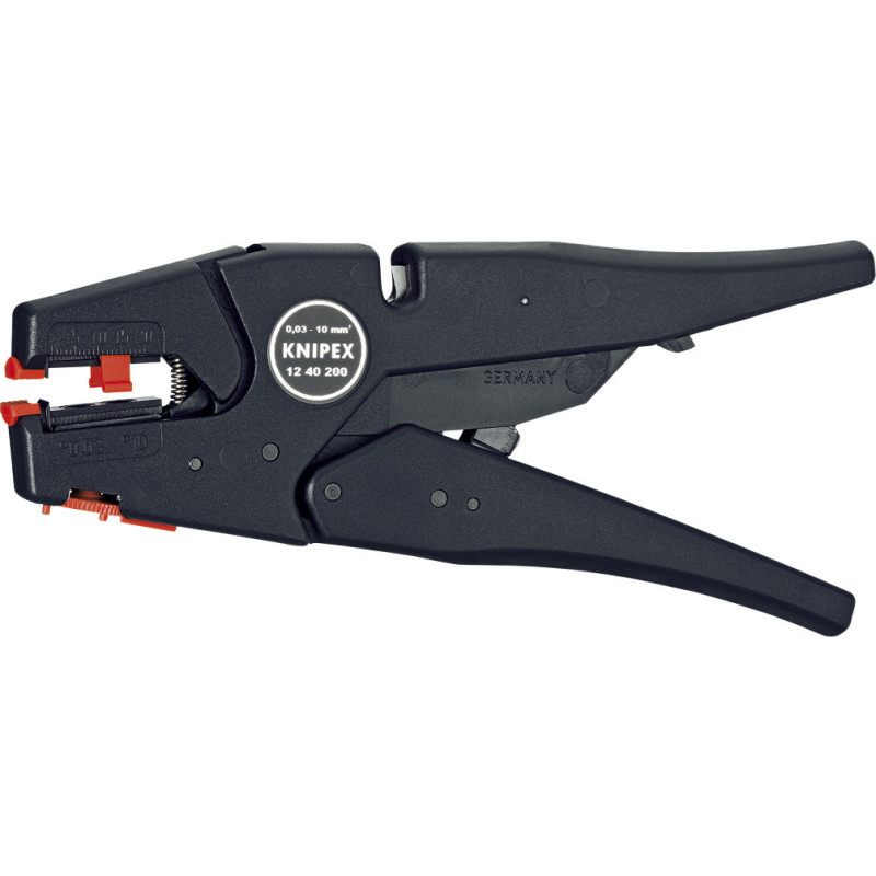 Knipex afisoleringstang, 0,03-10,0 mm², selvindstillelig