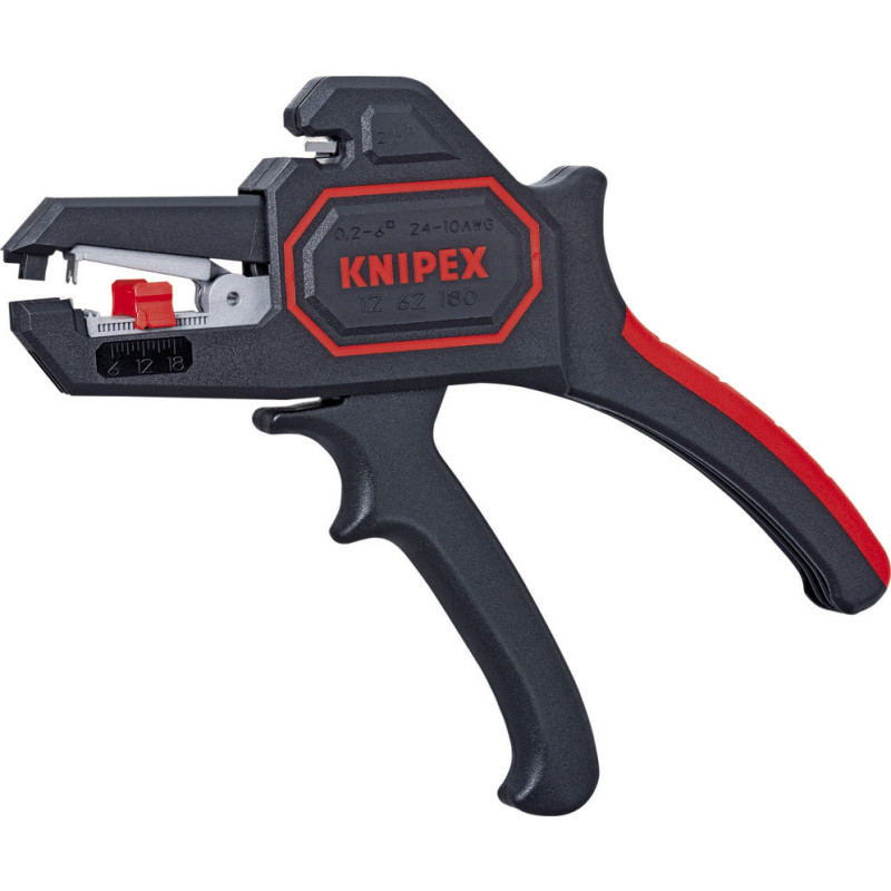 Knipex afisoleringstang, 1262, 180 mm, 0,2-6 mm, hvid