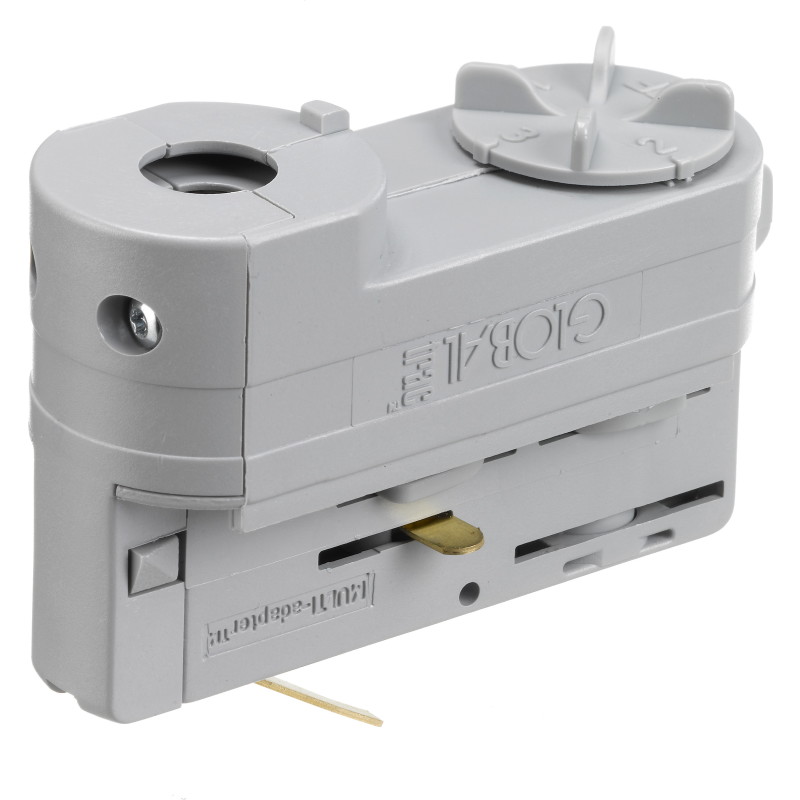 Global 3F Pendeladapter XTSA68-1 grå (alu) (m/nippel/aflastning)