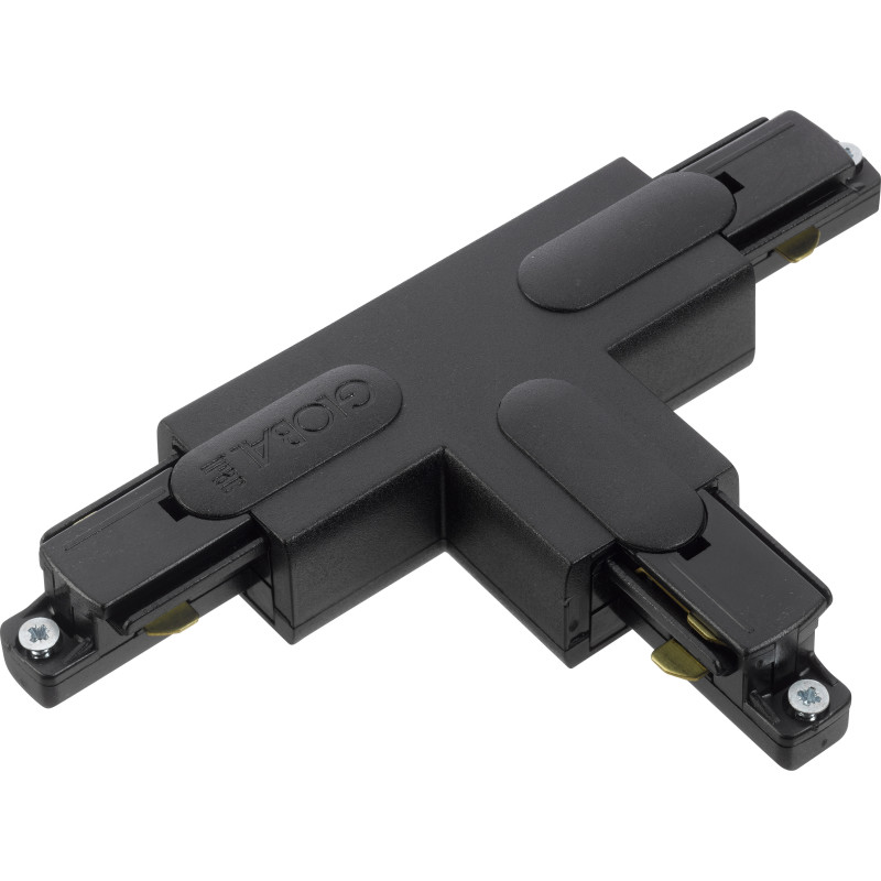Global 1F T-koppling, svart, höger, (utsidan)