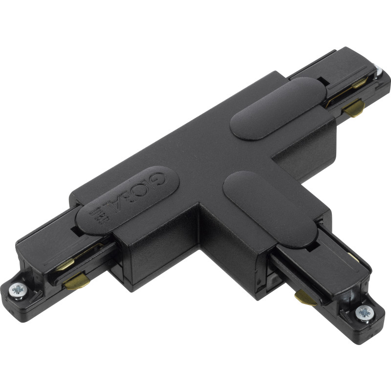 GLOBAL trac 1-faset - T-stykke venstre sort (GB 37)
