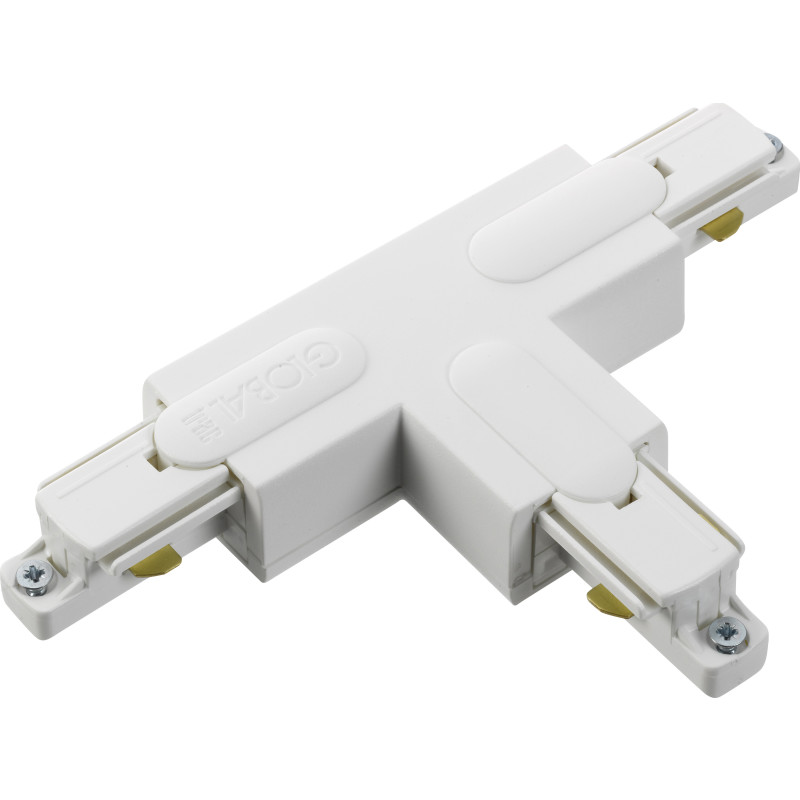 Global 1F T-stykke, hvid, venstre, (udvendig)