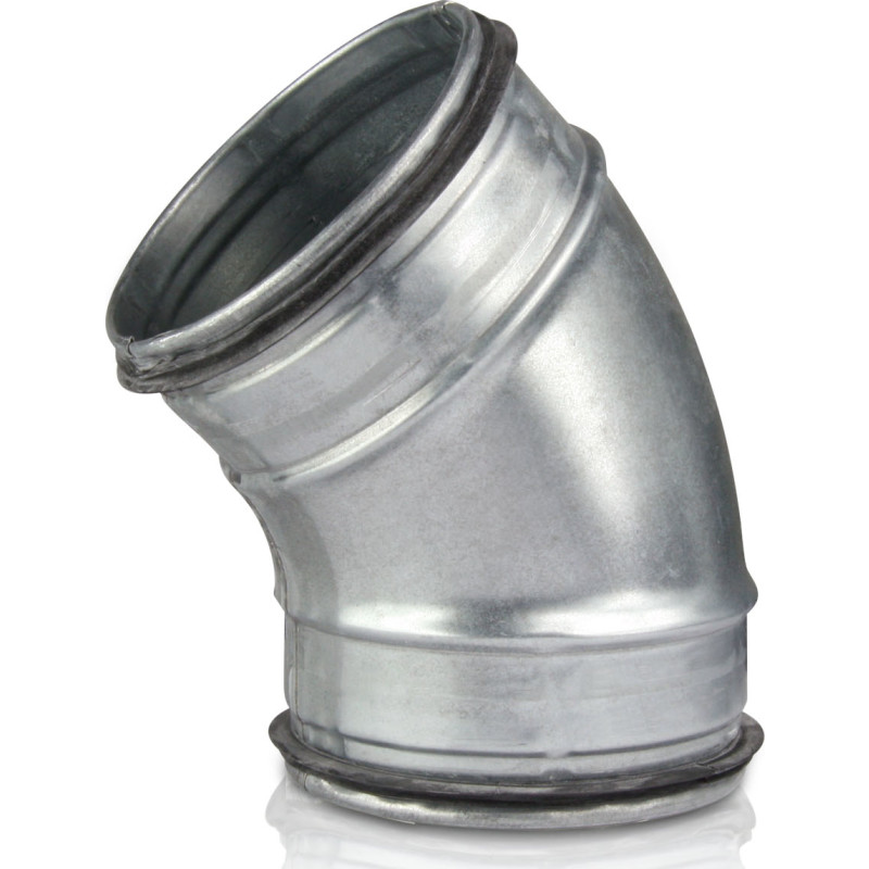 Air2Trust Bøjning 60° Ø200 mm Nippel/Nippel BF-60-200
