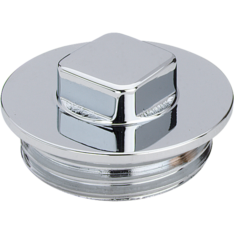 10 stk Messing prop, krom, 3/4"