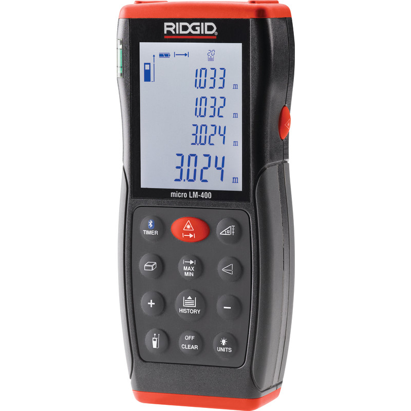 Ridgid LM400 avståndsmätare, 70 meter