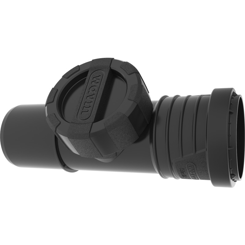 Wavin Sitech+ renserør, Ø110 mm, plast, sort