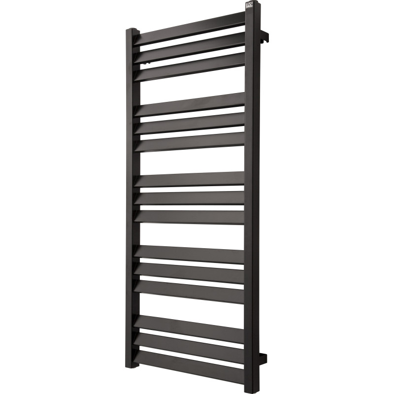 TVS Paso 15-500 håndklæderadiator 1120x500 mm CC 470 mm Sort