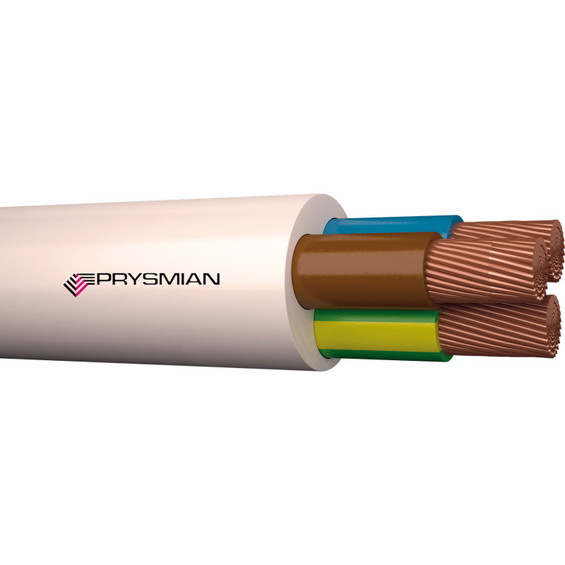 100 meter Downlightkabel 3×1,5 mm²