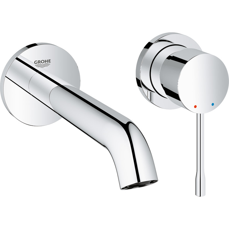 Grohe Essence New etgreb - til håndvask d. hv 2-h vægm. M 19408001 19408001