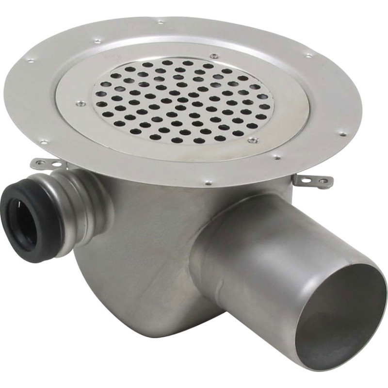 Blcher Circle gulvaflb 155 mm (75 mm) - til vinylgulv - Med 3 x 32/40 mm