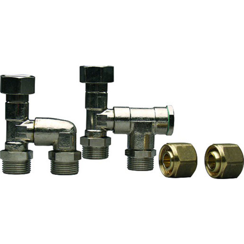 Uponor Fluvia tee-stycke 3/4" x 20mm för shunt