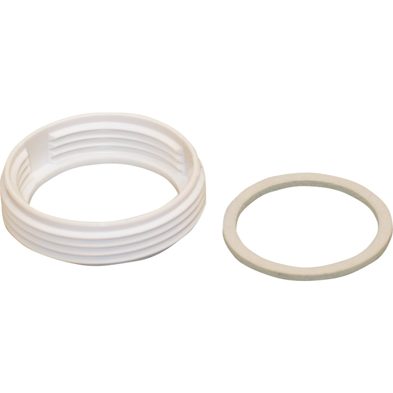 Geberit overgangsstykke med pakning 1.1/2 x 1.1/4