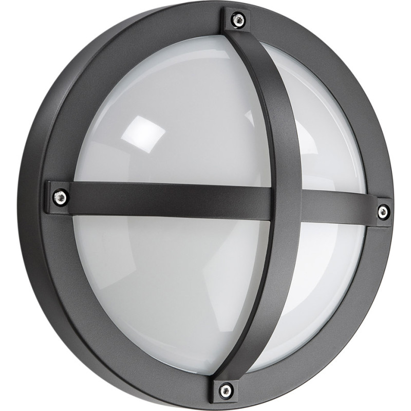 SG Armaturen - Solo LED 12,5w 3000K med sensor, væglampe IP65 - Grafit
