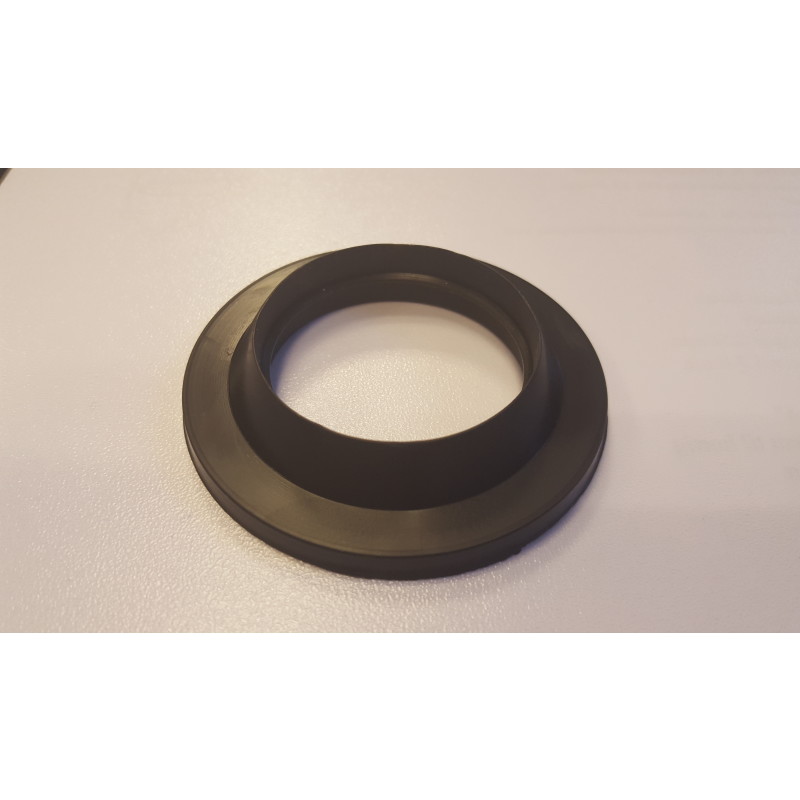 Flad gummipakning t/ 1 1/4" Bundventil, sort