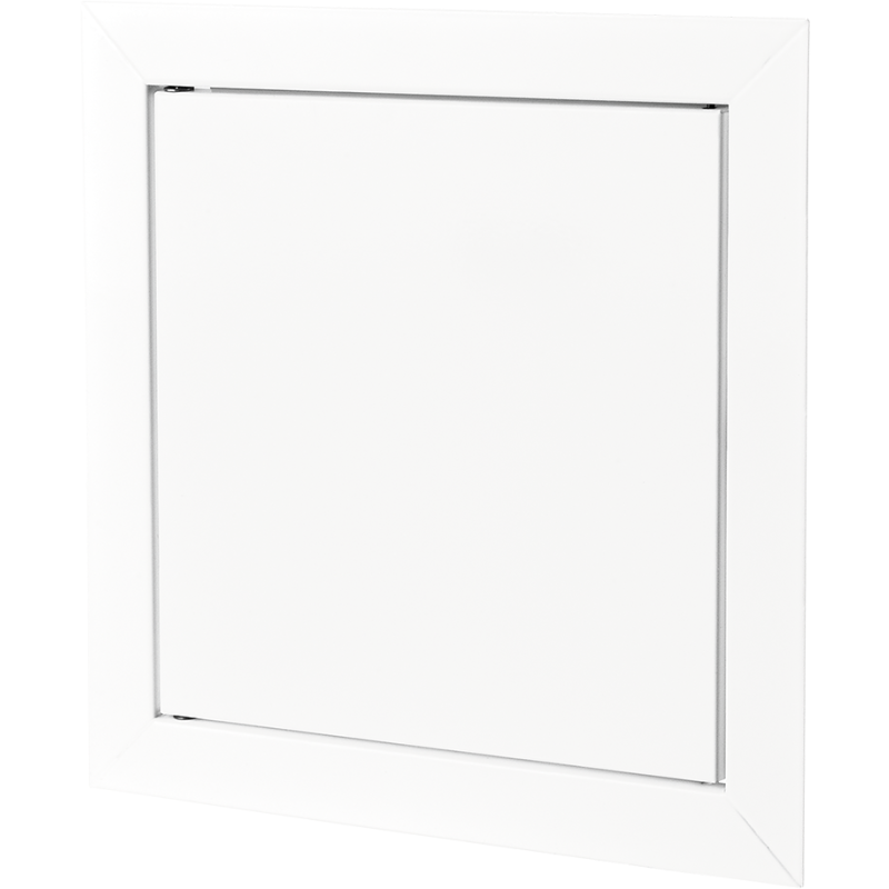 Duka inspektionslucka med magnetlås, 400x400, vit