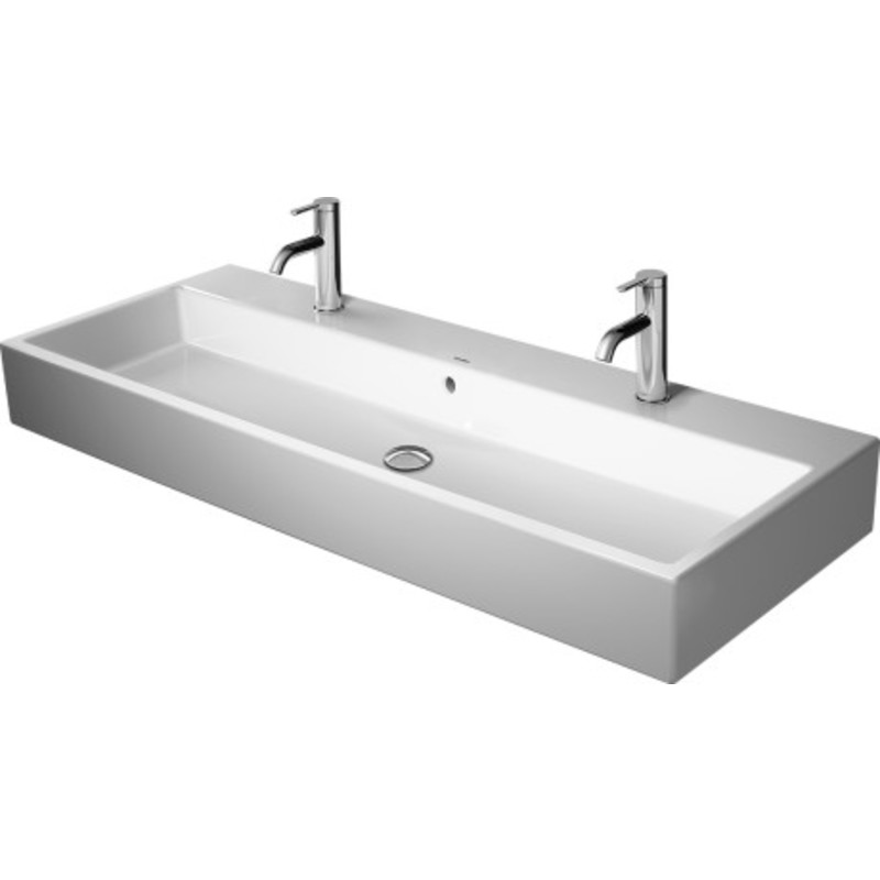 Duravit Vero Air håndvask 1200x470mm med 2 hanehuller med overløb