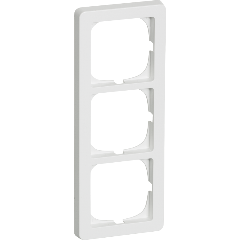 LK Fuga ramme Baseline 63, 3x1 modul, hvid