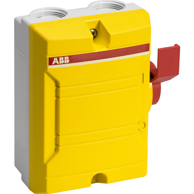 ABB Sikkerhedsafbryder 16A 3-pol 25M hjælpekontakt BWS316YTPN