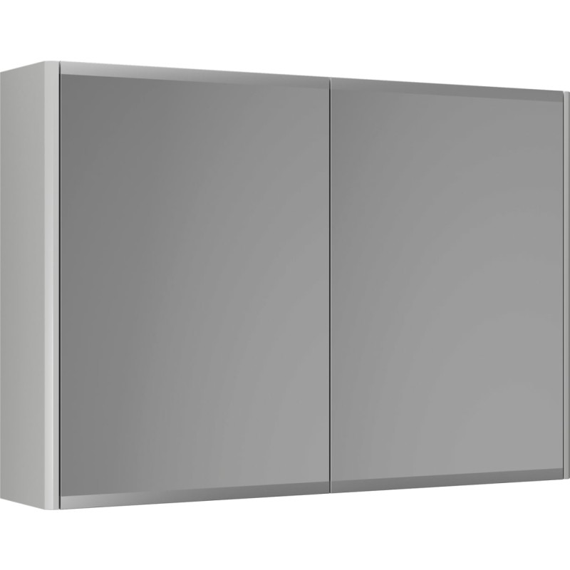 Gustavsberg Graphic spegelskåp, 80x55 cm, varm grå