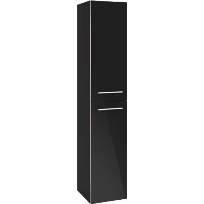 Villeroy & Boch Avento A894 högskåp, 34,6x176 cm, vänster, svart