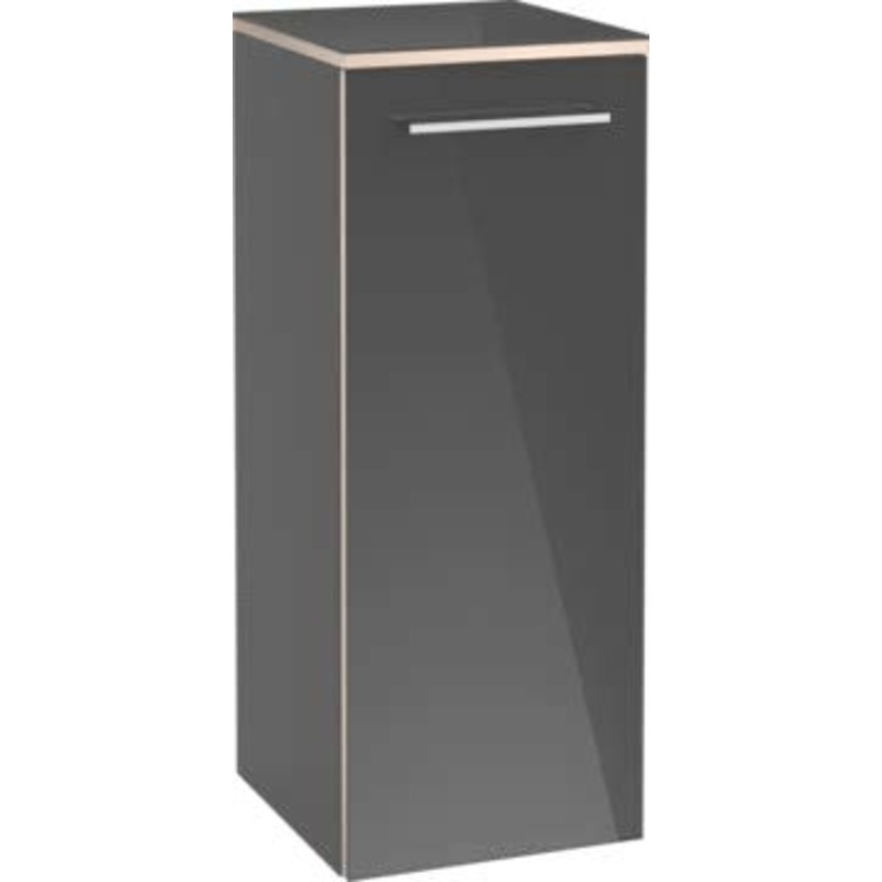 Villeroy & Boch Avento A895 vægskab, 34,8x88,8 cm, højre grå