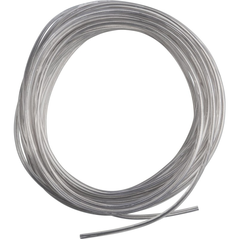 Rund plastledning PKL 2x0,75 mm ², transparent, 10 meter