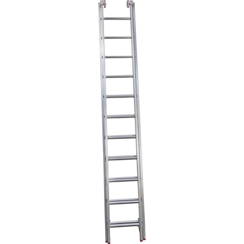 Jumbo Skydestige 2x11 trin Max. stigelængde 5,4m, transport længde 3,2m