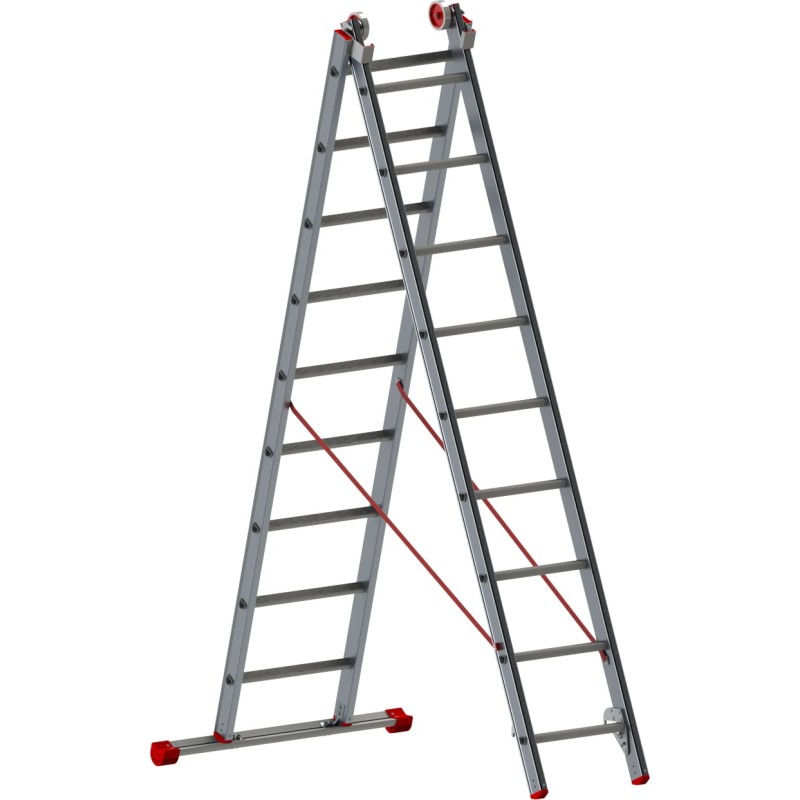 Jumbo super proff combistige 4,6 meter - 2x9 trin