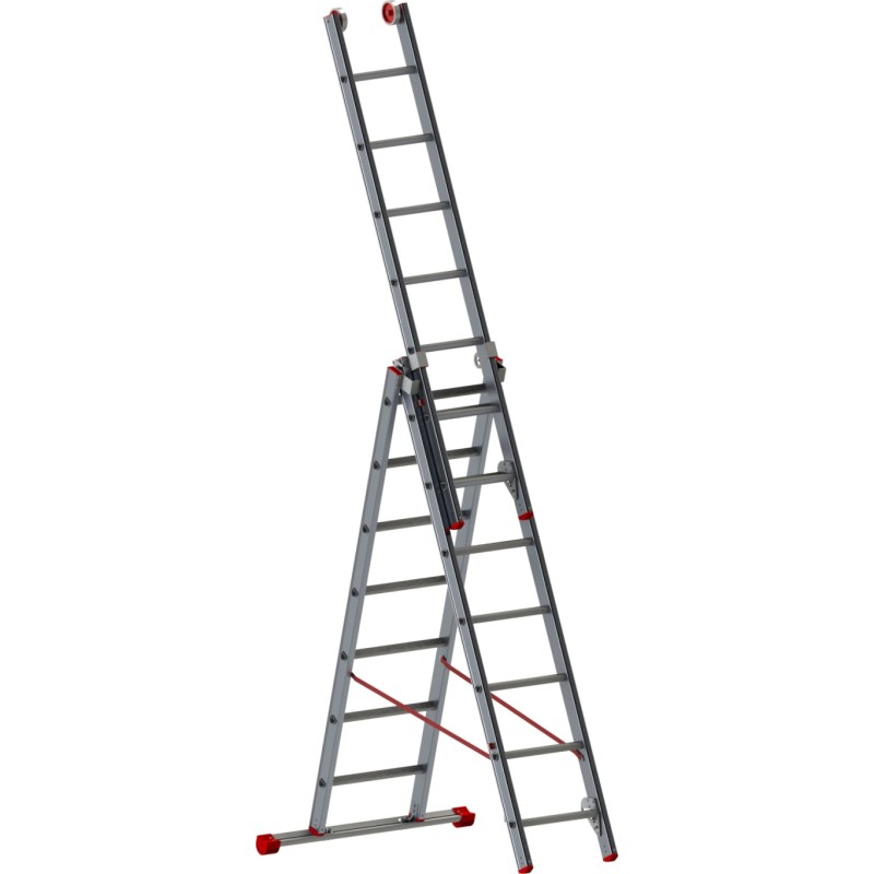Jumbo super proff combistige 3-delt 5,0 meter - 3x7 trin.