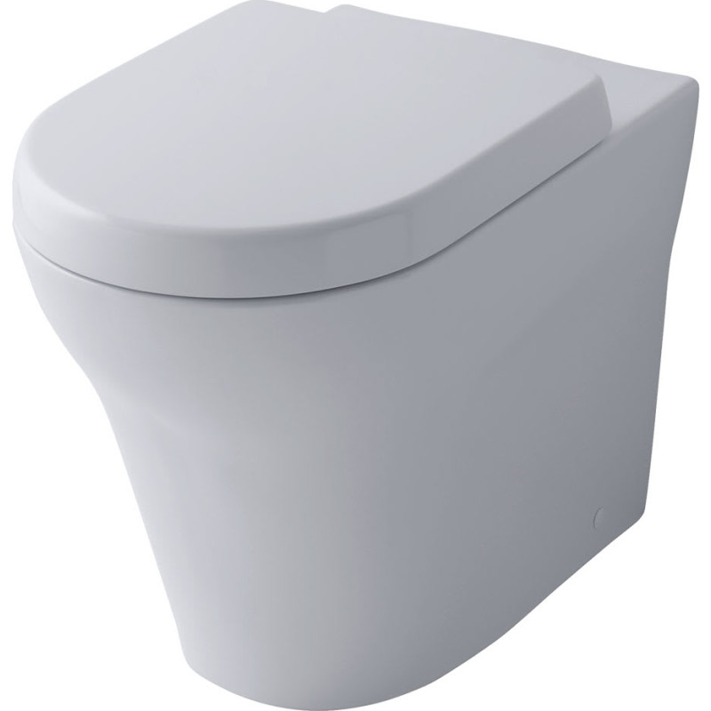 Toto MH toilet, back-to-wall, uden skyllekant, rengøringsvenlig, hvid