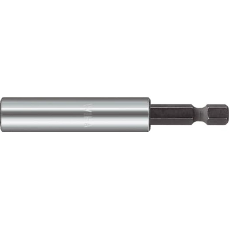 Wiha 1/4" bitholder med magnet og fjederring, 72 mm