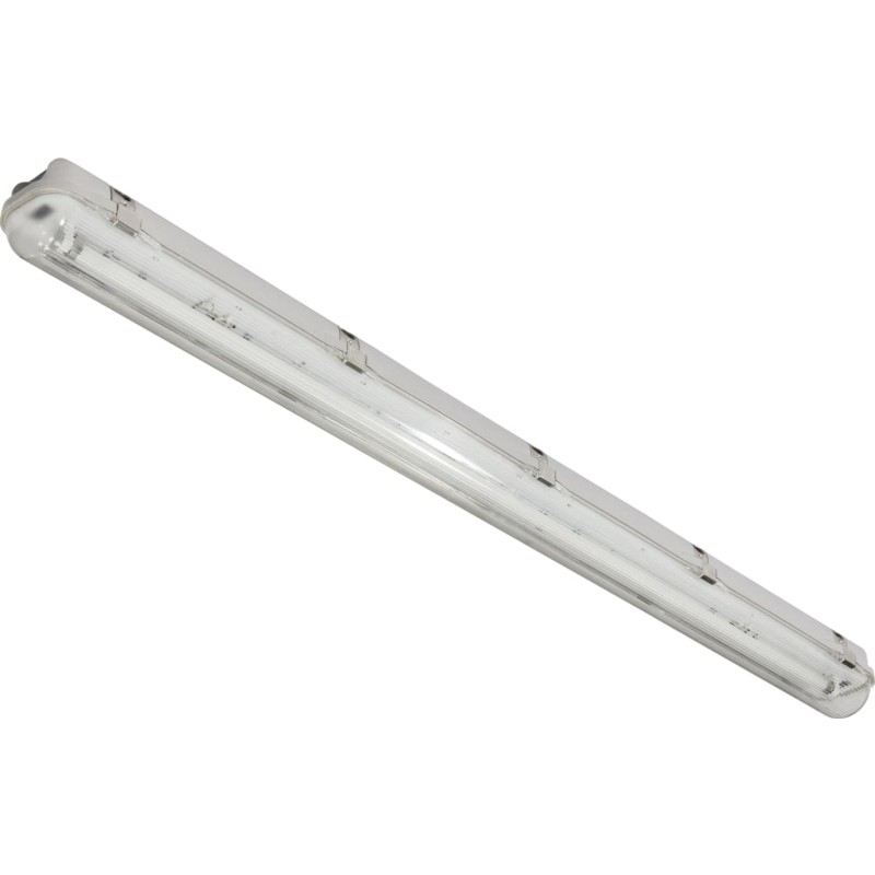 NVC Polyesterarmatur Alaska3 til 1 x T8 LED rør 1200mm GF 5P