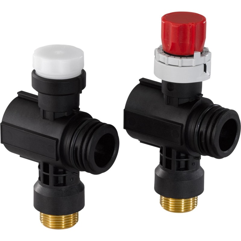 Uponor Vario Pus 1" gulvvarme fordelerrør, 1 kreds