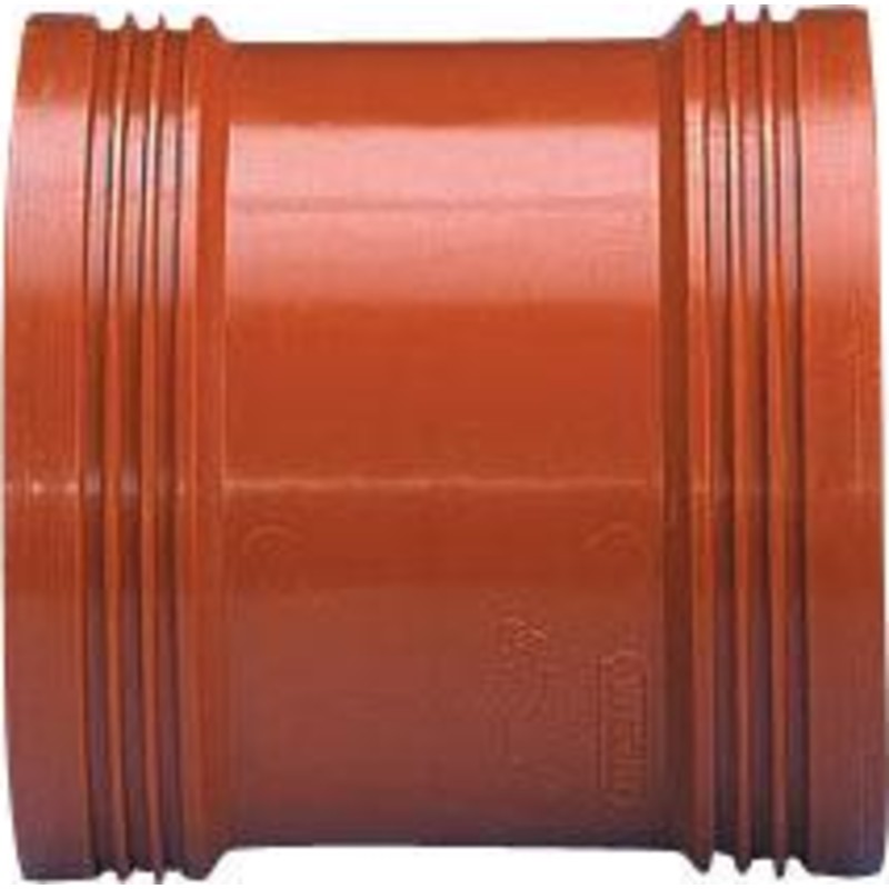 Wavin - Skydemuffe glat PP - 160 mm
