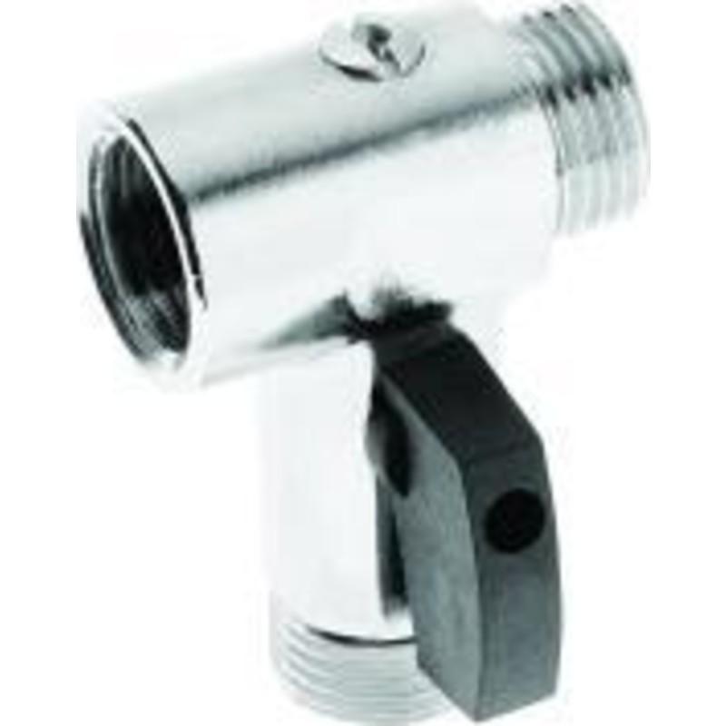 Securex mellemstykke med kontraventil og dobbelt afspæring 1/2"
