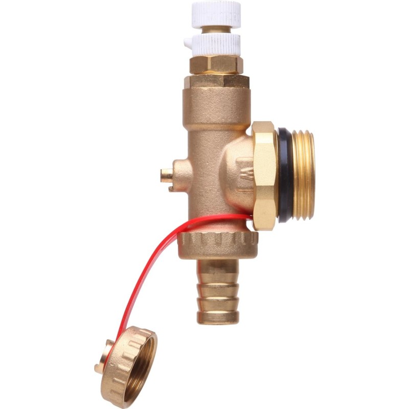 Danfoss FHF ändstycke, manuell avluftning, aftapning/påfyldningsfunktion