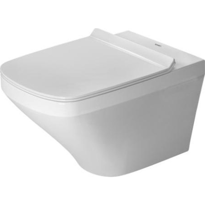 Duravit DuraStyle v&auml;ggh&auml;ngd toalett, utan spolkant, reng&ouml;ringsv&auml;nlig, vit