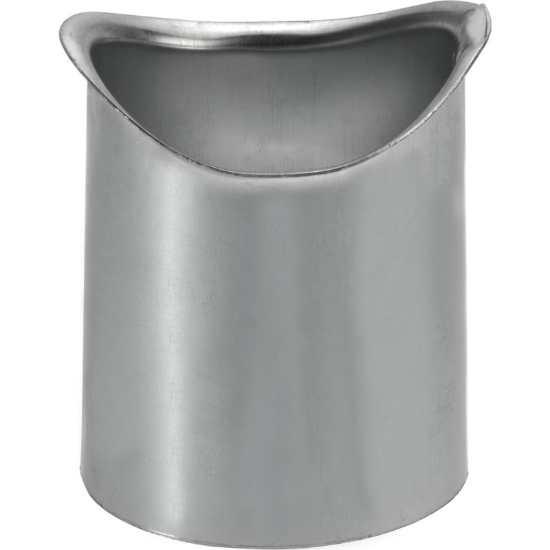 VMzinc tudstykke nr. 10, 250x76 mm, til halvrund tagrende, zink