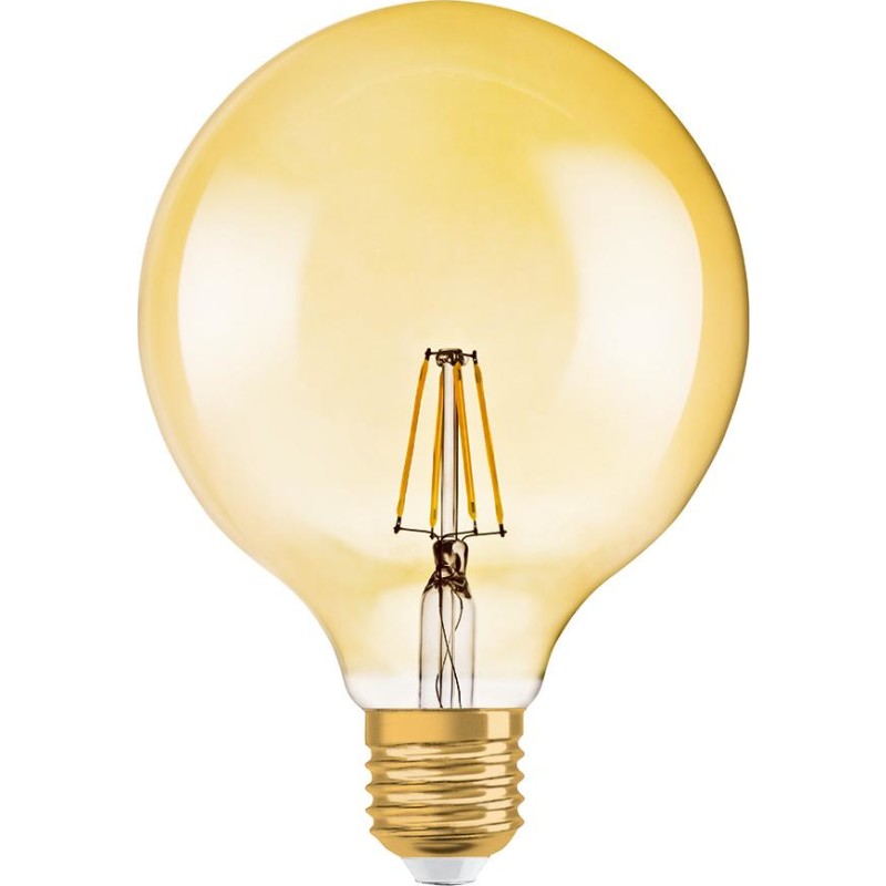 Osram Vintage 1906 LED Globepære E27 825 2,8W (2,8W=21W) 200 lumen Guld - ikke dæmpbar (A+)