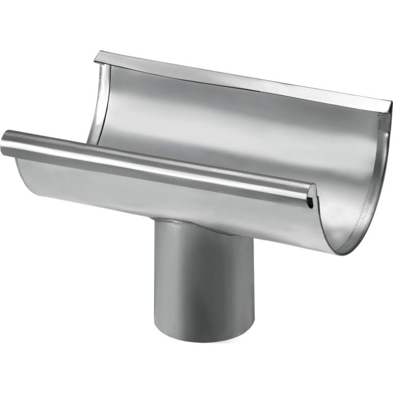 VMzinc tudstykke nr. 11, 280x76 mm, til halvrund tagrende, til limning, zink