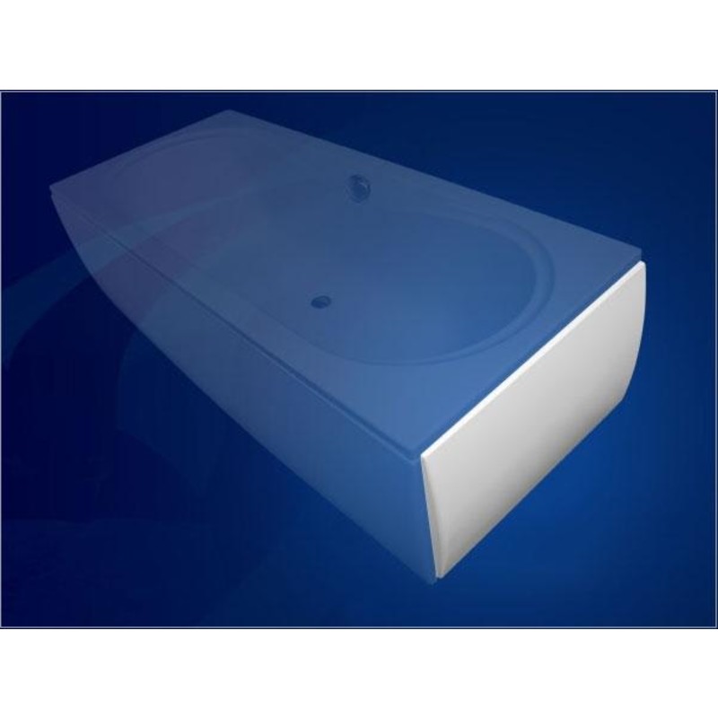 Royal Camilla sidepanel, 62x90 cm, hvid