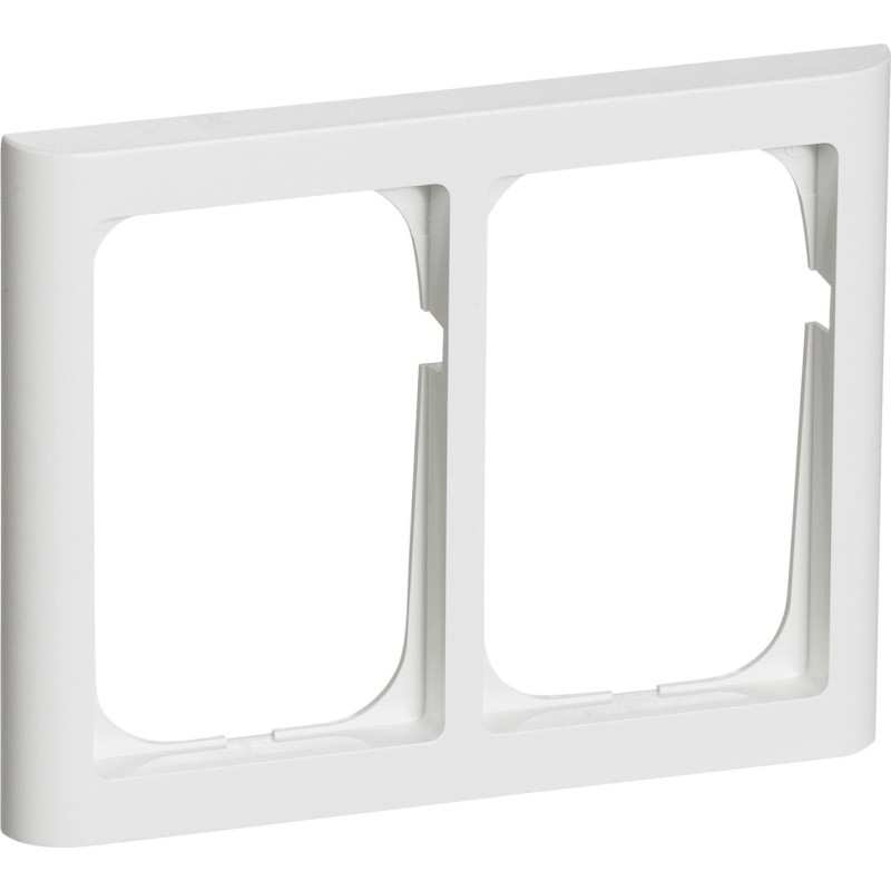 LK Fuga ramme Softline 63, 2×1,5 modul, hvid