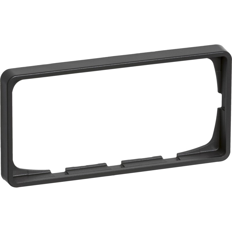 LK FUGA® Baseline Ramme 50 2 modul vandret til 2 modul indsats, koksgrå
